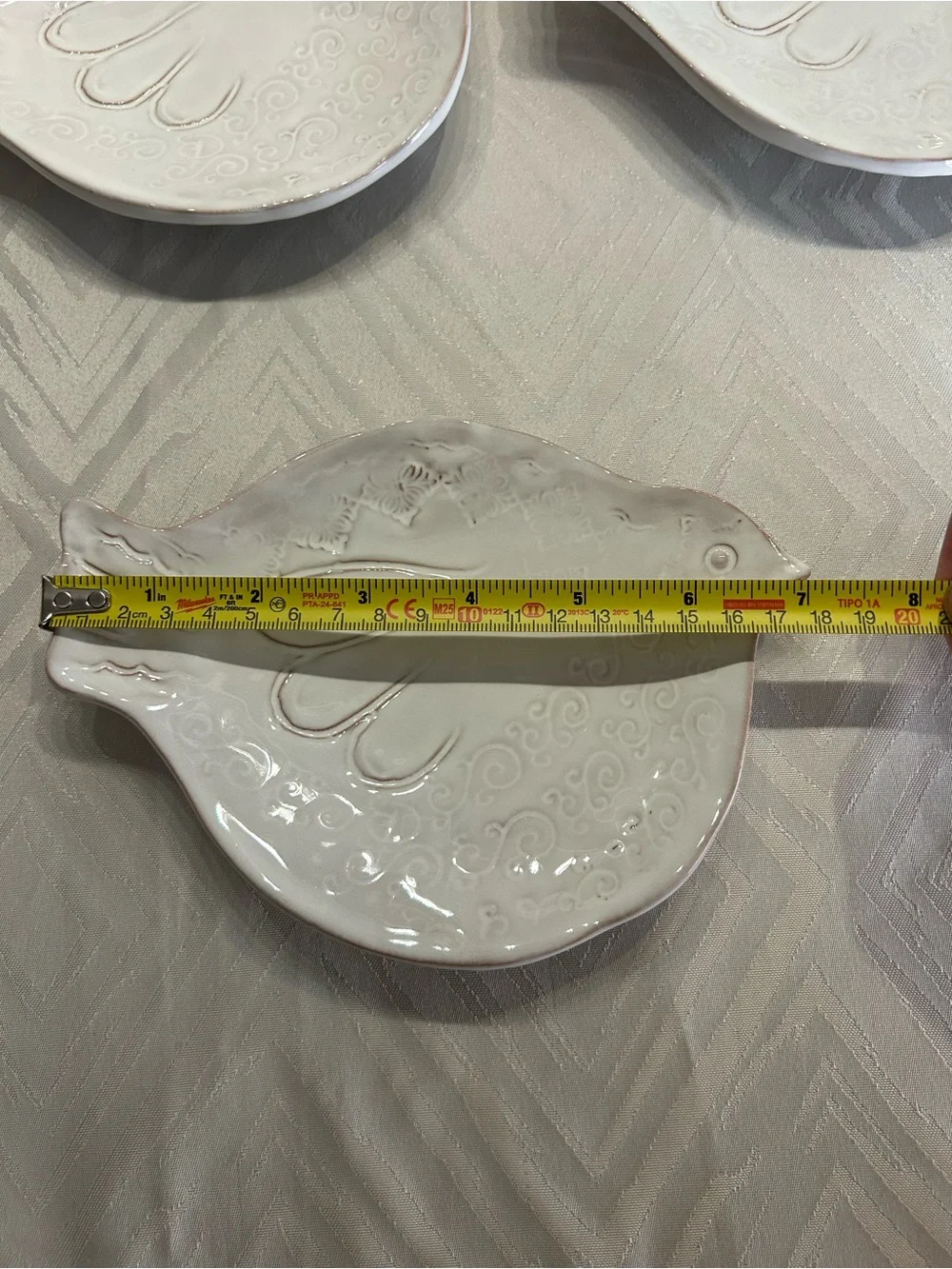 Set of 3 Bellezza Bird Plates by Vietri